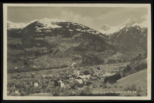 Schruns im Montafon m. Zimba