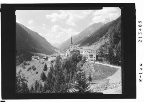 [Kappl im Paznaun gegen Hochnörderer und Gorfenspitze]