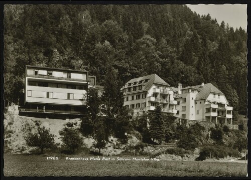 Krankenhaus Maria Rast in Schruns Montafon Vlbg.