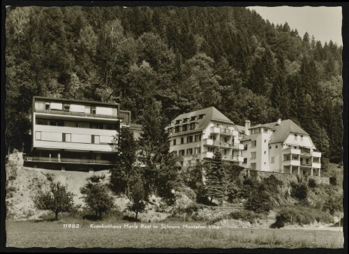 Krankenhaus Maria Rast in Schruns Montafon Vlbg.