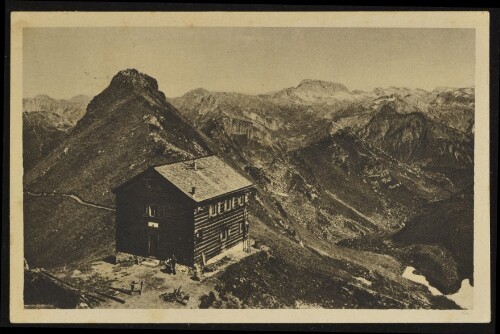 [Schruns] : [Wormserhütte m. Blick geg. Rote Wand (Vorarlberg) ...]