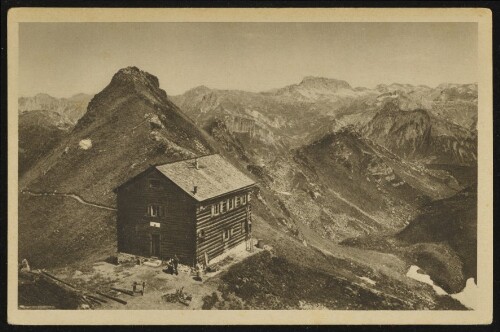 [Schruns] : [Wormserhütte m. Blick geg. Rote Wand (Vorarlberg) ...]