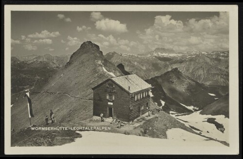 [Schruns] Wormserhütte - Lechtaleralpen