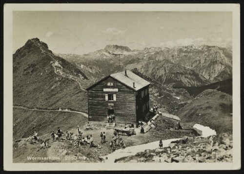 [Schruns] Wormserhütte 2350 mtr.