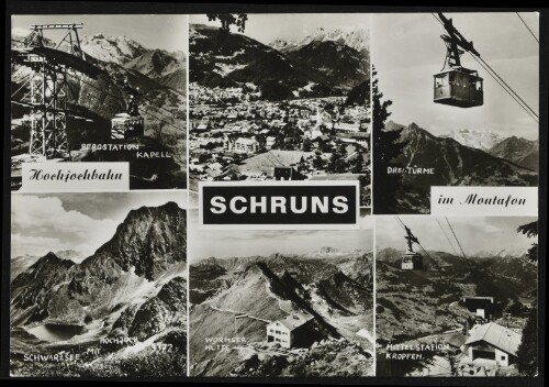 Schruns im Montafon : Hochjochbahn ... ;