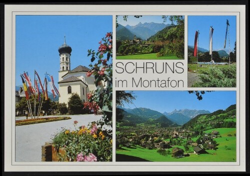 Schruns im Montafon : [Sommer - Freizeit - Erlebnis im schönen Schruns im Montafon, Vorarlberg - Austria ...]