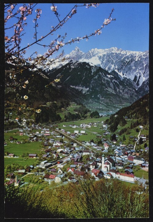 [Schruns] : [Kurort Schruns-Tschagguns, Montafon mit Zimba 2645 m ...]