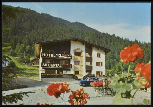 [Silbertal] : [Hotel Silbertal Bes.: Barbara Zudrell Zimmer mit Balkon, Dusche, WC 6780 Silbertal - Montafon Tel.: 0 55 56 - 78 41 95 ...]