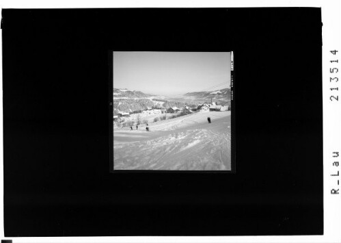 Buch im Bregenzerwald Skigebiet Schneiderkopf