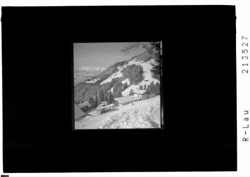 [Dünserberg / Gasthof Enzianhaus mit Blick zum Säntis]