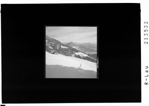 [Blick vom Dünserberg zum Hohen Frassen und zum Hochjoch]