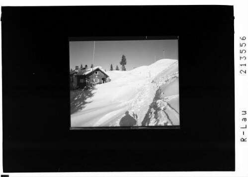 Hochälpele ob Dornbirn 1467 m Ö.A.V. Hütte, Vorarlberg : [Hochälpele Hütte mit Hochälpelekopf]