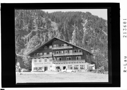 [Gasthof Cafe Rote Flüh in Haldensee im Tannheimertal]