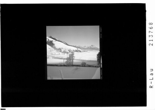 Zöblen, Tannheimertal Tirol : [Zöblen im Tannheimertal gegen Gimpel und Rote Flüh]