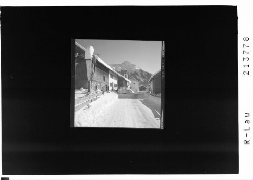 Nesselwängle Tannheimertal Tirol : [Nesselwängle im Tannheimertal gegen Gaichtspitze]