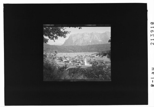 Bizau gegen Kanisfluh Bregenzerwald Vorarlberg