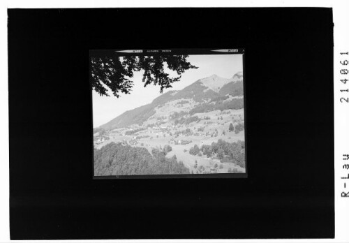 [Thüringerberg mit Blick zum Hüttenkopf]