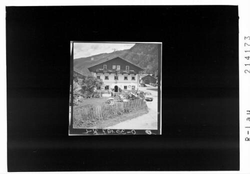Gasthof Lamm, Längenfeld - Au 1179 m Ötztal Tirol : [Gasthof Lamm in Au bei Längenfeld im Ötztal]