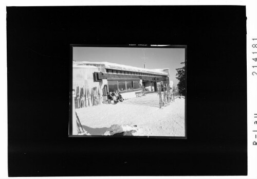 [Restaurant am Hirschberg bei Bizau im Bregenzerwald]