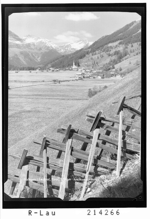 Holzgau im Lechtal in Tirol 1100 m