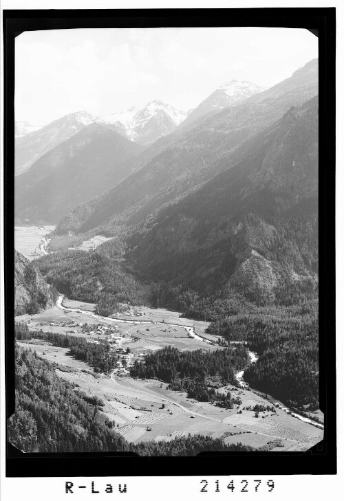 Habichen im Ötztal / Tirol / mit Blockkogel und Fundusfeiler
