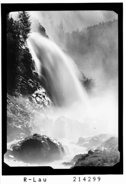 Stuibenfall bei Umhausen Ötztal in Tirol