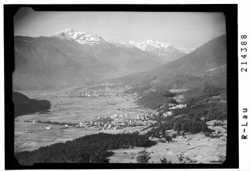 Tarrenz und Imst in Tirol gegen Venetberg 2513 m