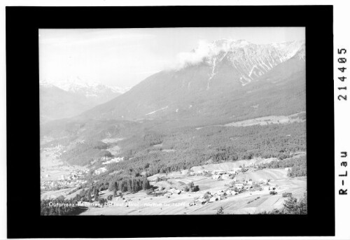 Obtarrenz mit Tarrenz bei Imst / Tirol : [Obtarrenz mit Blick in die Samnaungruppe]