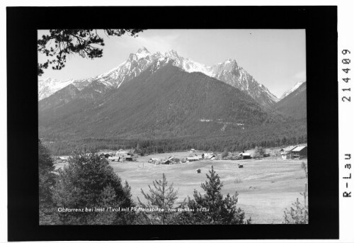 Obtarrenz bei Imst / Tirol mit Platteinspitze : [Obtarrenz bei Tarrenz mit Platteinspitzen und Hahnleskopf]