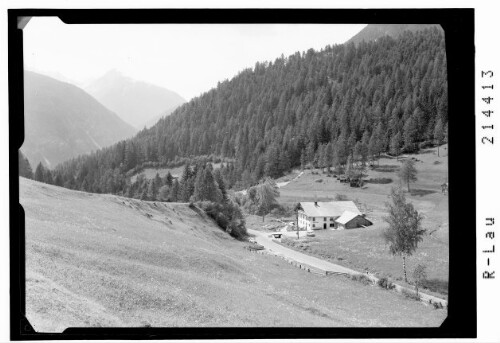 Pension Cafe Wiesenruh bei Nassereith mit Alpleskopf / Tirol
