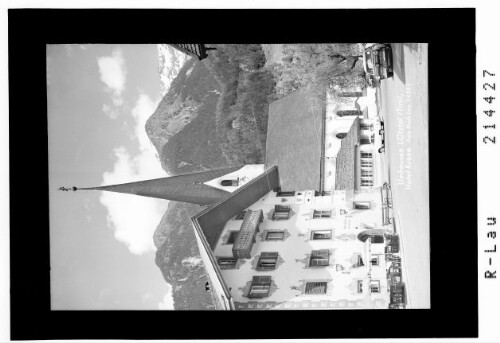 Umhausen im Ötztal / Tirol, Hotel Krone