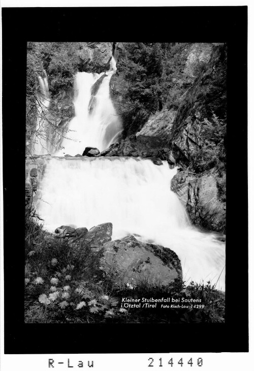 Kleiner Stuibenfall bei Sautens im Ötztal / Tirol