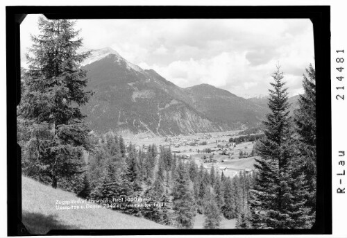 [Ehrwald in Tirol mit Blick zum Daniel]