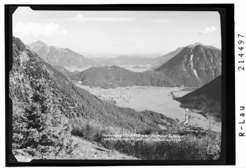 [Heiterwang in Tirol mit Blick in's bayrische Alpenvorland]