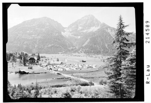 Campingplatz am Heiterwangersee mit Thaneller 2343 m