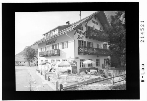 Bichlbach in Tirol 1075 m, Gasthof Post
