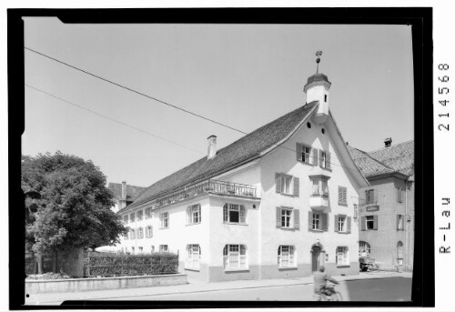 [Gasthof Vereinshaus in Dornbirn]