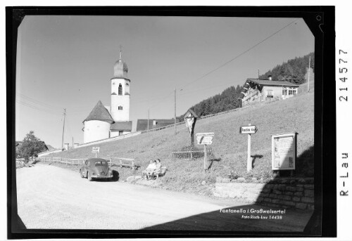 Fontanella im Grossen Walsertal : [Pfarrkirche und Alpengasthof Stern in Fontanella]