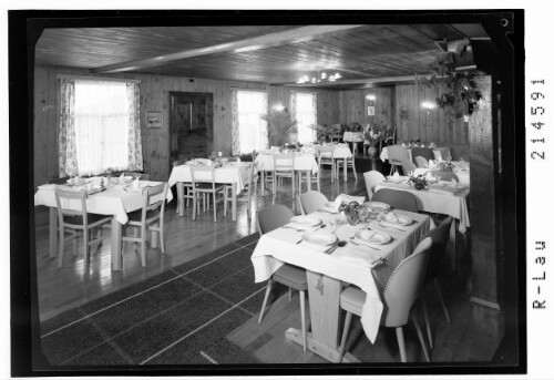 Fontanella im Grosswalsertal Aplengasthof Stern Speisesaal