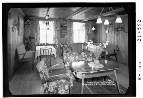 Fontanella im Grosswalsertal Alpengasthof Stern Gästezimmer