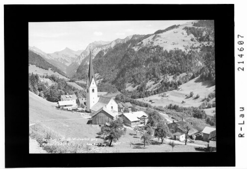 Sonntag im Gross Walsertal gegen Rothorn 2468 m