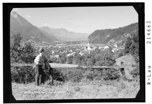 Nüziders / Vorarlberg : [Nüziders mit Blick in den westlichen Rhätikon]