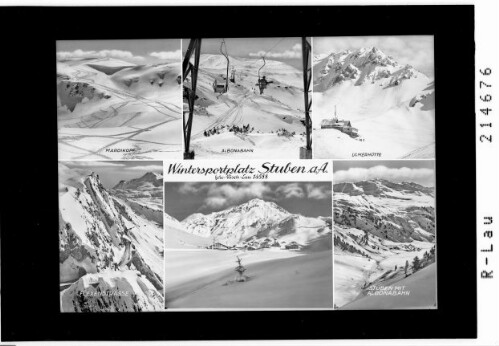 Wintersportplatz Stuben am Arlberg