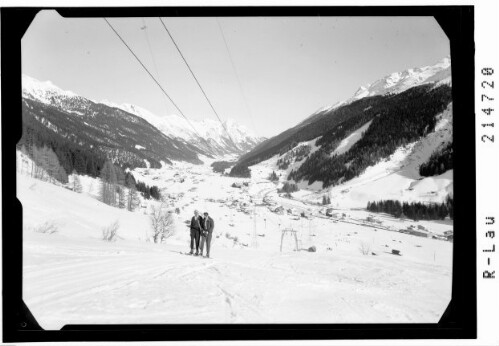St.Anton - Nasserein und St.Jakob am Arlberg : [Nasserein bei St.Anton am Arlberg mit Blick zur Parseier Spitze]