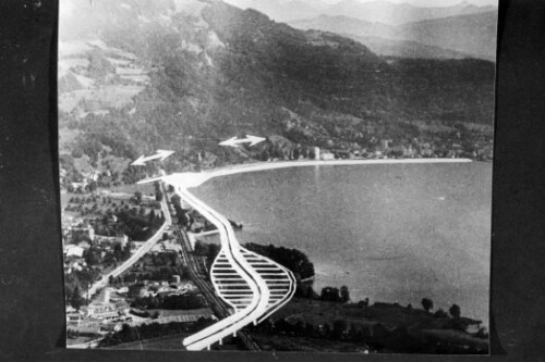 Seeuferautobahn - geplante Route