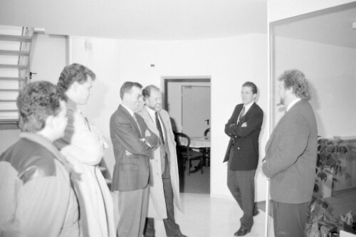 Sausgruber, Gemeindebesuch in Satteins