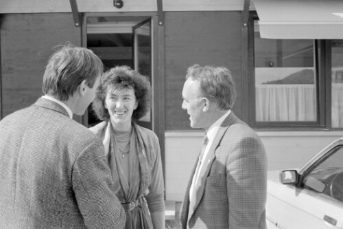 Jäger, Gemeindebesuch Alberschwende, Firma Sohm