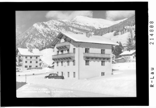 Nauders in Tirol, Fremdenheim Schmid gegen Fluchtwand : [Haus Schmid und Pension Kleinhans]