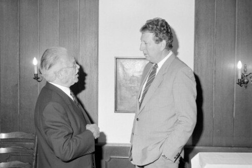 Verabschiedung Dr. Leisner durch Landesrat Mayer