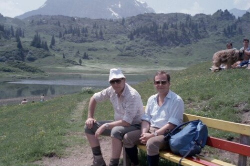 Alpbegehung Auenfelder Alpen, Landeshauptmann Purtscher